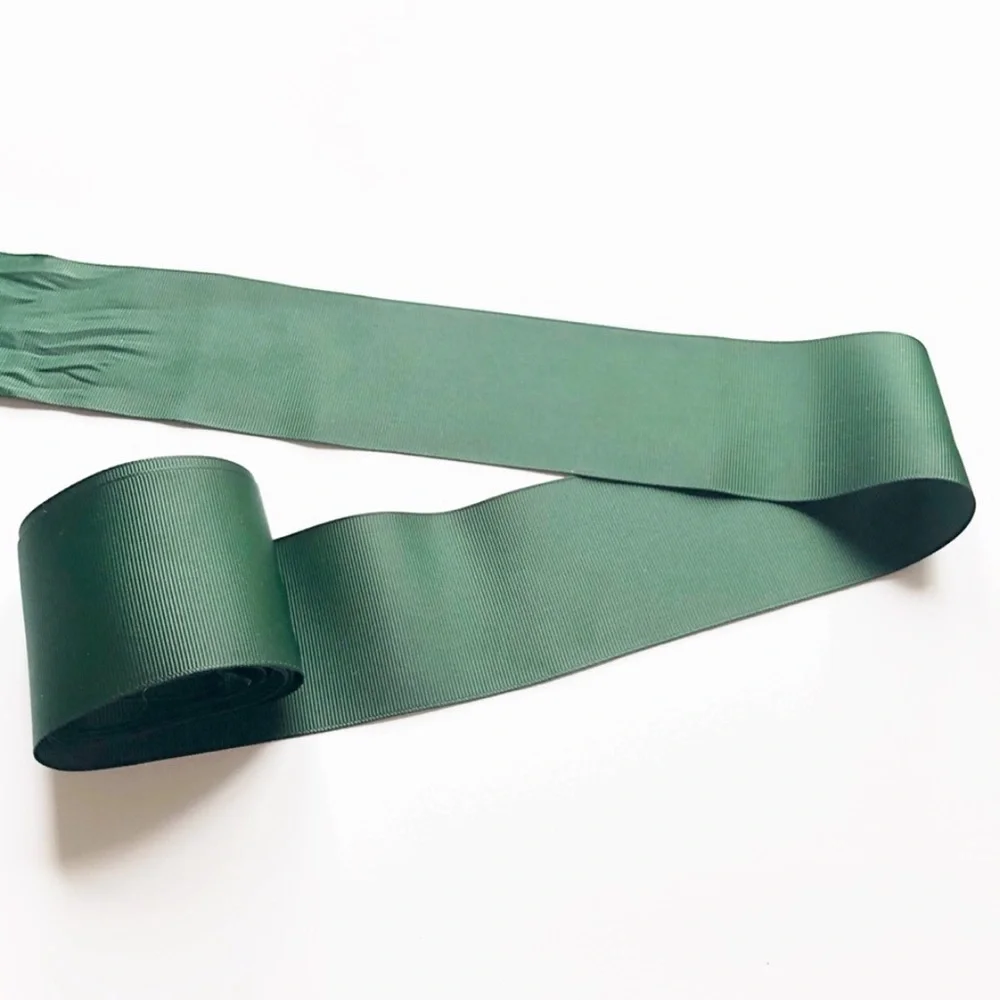 Williams Sonoma Green Cloth Ribbon